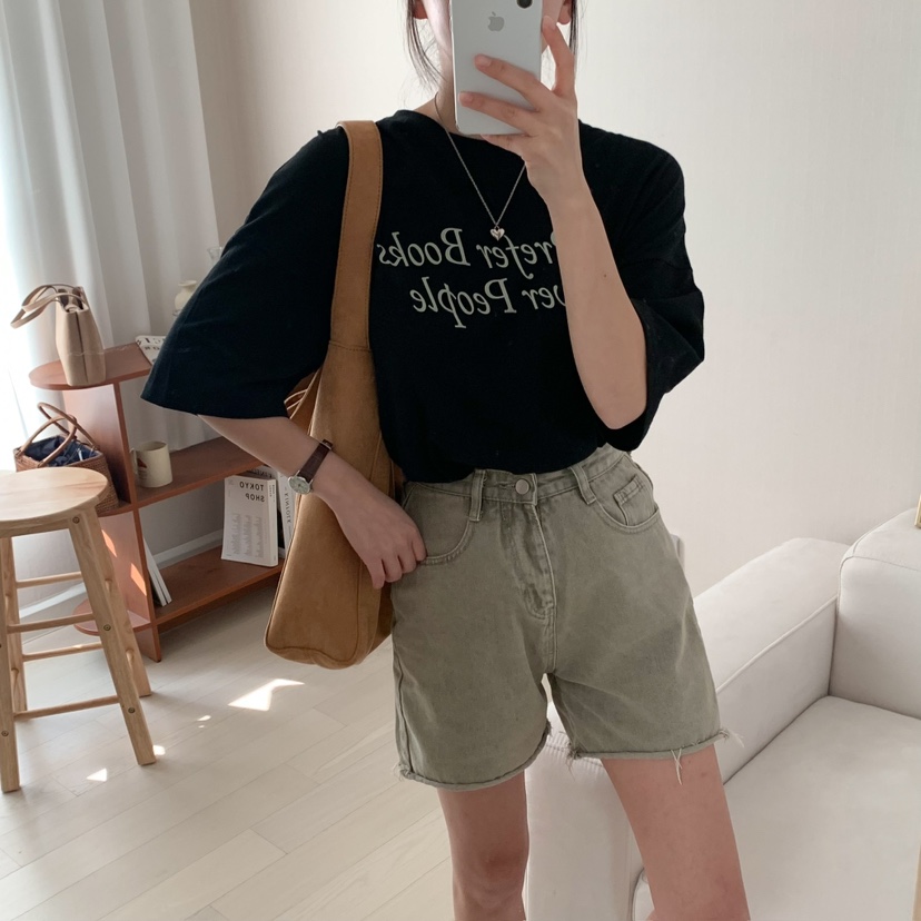 HELLO JINI韓國直郵㊣女裝新款時尚人氣休閑25春夏推薦T恤HELLO JINIT恤