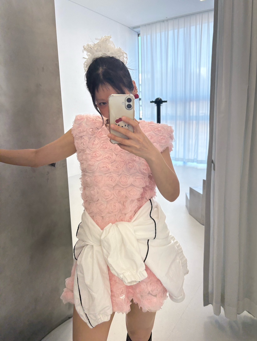 PLATFORM-L韓國直郵㊣東大門實拍女裝新款推薦熱賣休閑連衣裙PLATFORM連衣裙