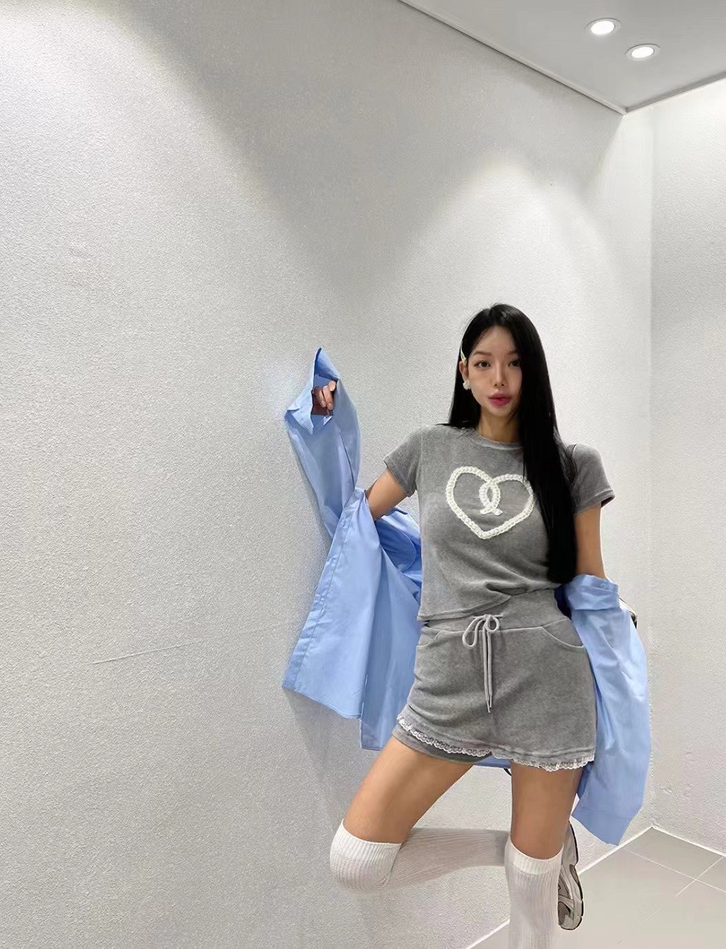 BOUND韓國㊣直郵東大門代購女裝新品25春夏熱賣時尚休閑套裝BOUND套裝