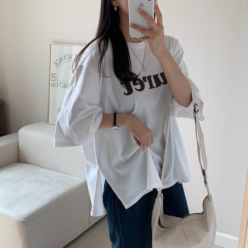 HELLO JINI韓國㊣直郵東大門代購女裝新品人氣熱賣25春夏T恤HELLO JINIT恤