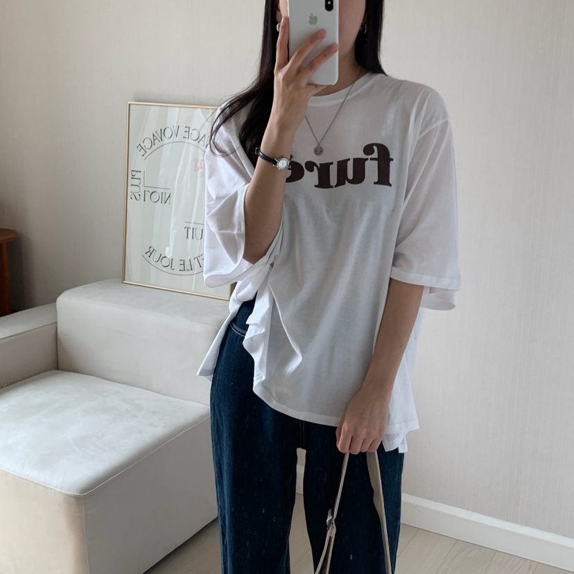 HELLO JINI韓國㊣直郵東大門代購女裝新品人氣熱賣25春夏T恤HELLO JINIT恤
