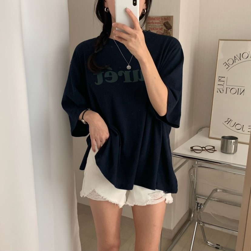 HELLO JINI韓國㊣直郵東大門代購女裝新品人氣熱賣25春夏T恤HELLO JINIT恤