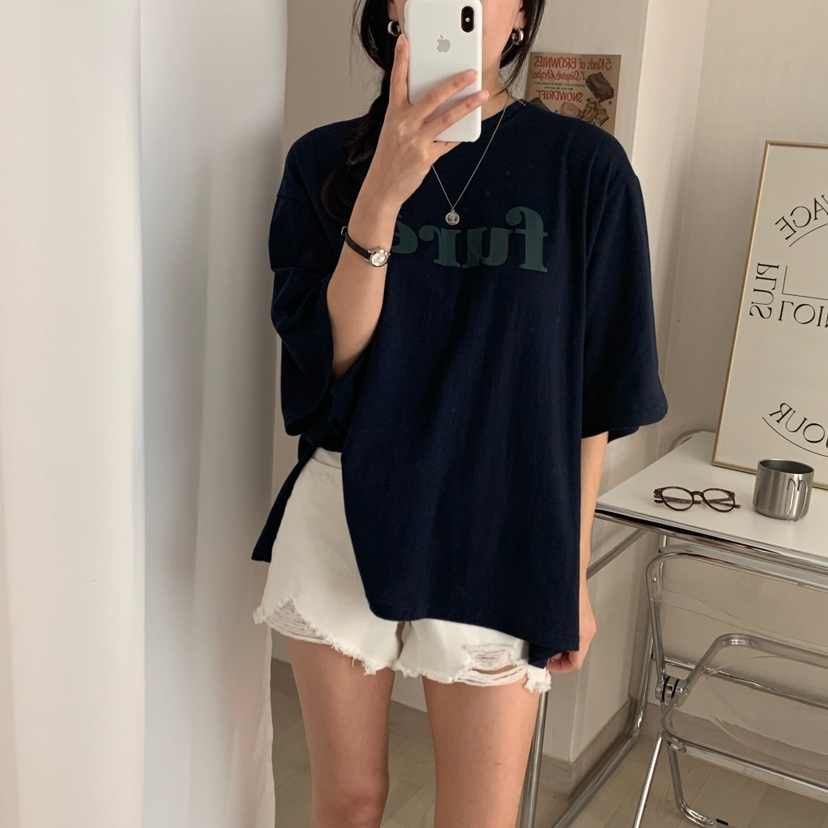 HELLO JINI韓國㊣直郵東大門代購女裝新品人氣熱賣25春夏T恤HELLO JINIT恤