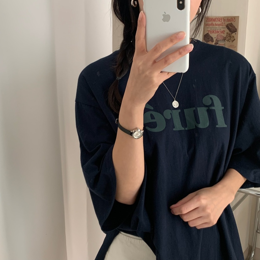 HELLO JINI韓國㊣直郵東大門代購女裝新品人氣熱賣25春夏T恤HELLO JINIT恤
