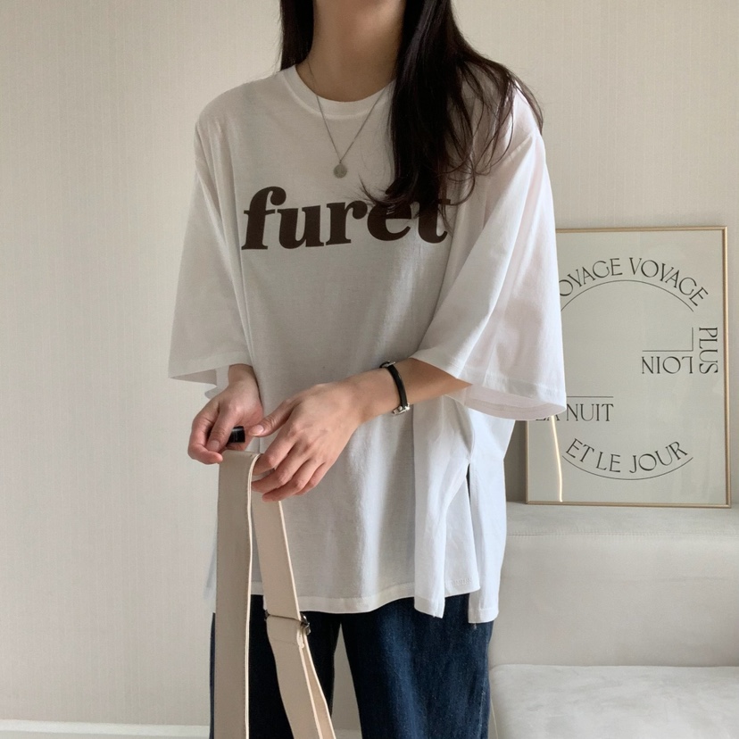 HELLO JINI韓國㊣直郵東大門代購女裝新品人氣熱賣25春夏T恤HELLO JINIT恤圖色2