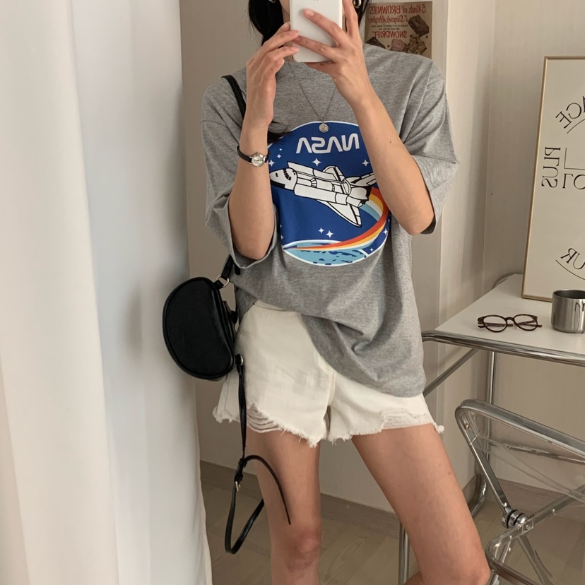FROMJINI韓國直郵㊣女裝新品休閑25春夏時尚人氣熱賣推薦T恤FROMJINIT恤