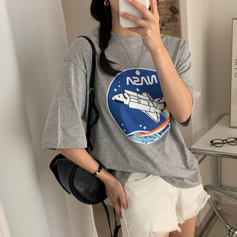 FROMJINI韓國直郵㊣女裝新品休閑25春夏時尚人氣熱賣推薦T恤FROMJINIT恤
