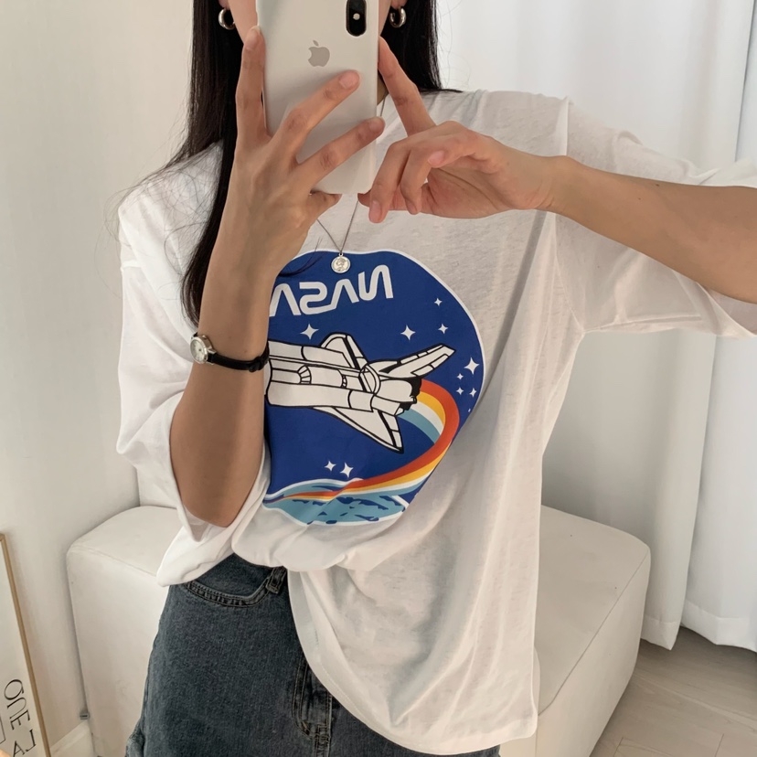 FROMJINI韓國直郵㊣女裝新品休閑25春夏時尚人氣熱賣推薦T恤FROMJINIT恤