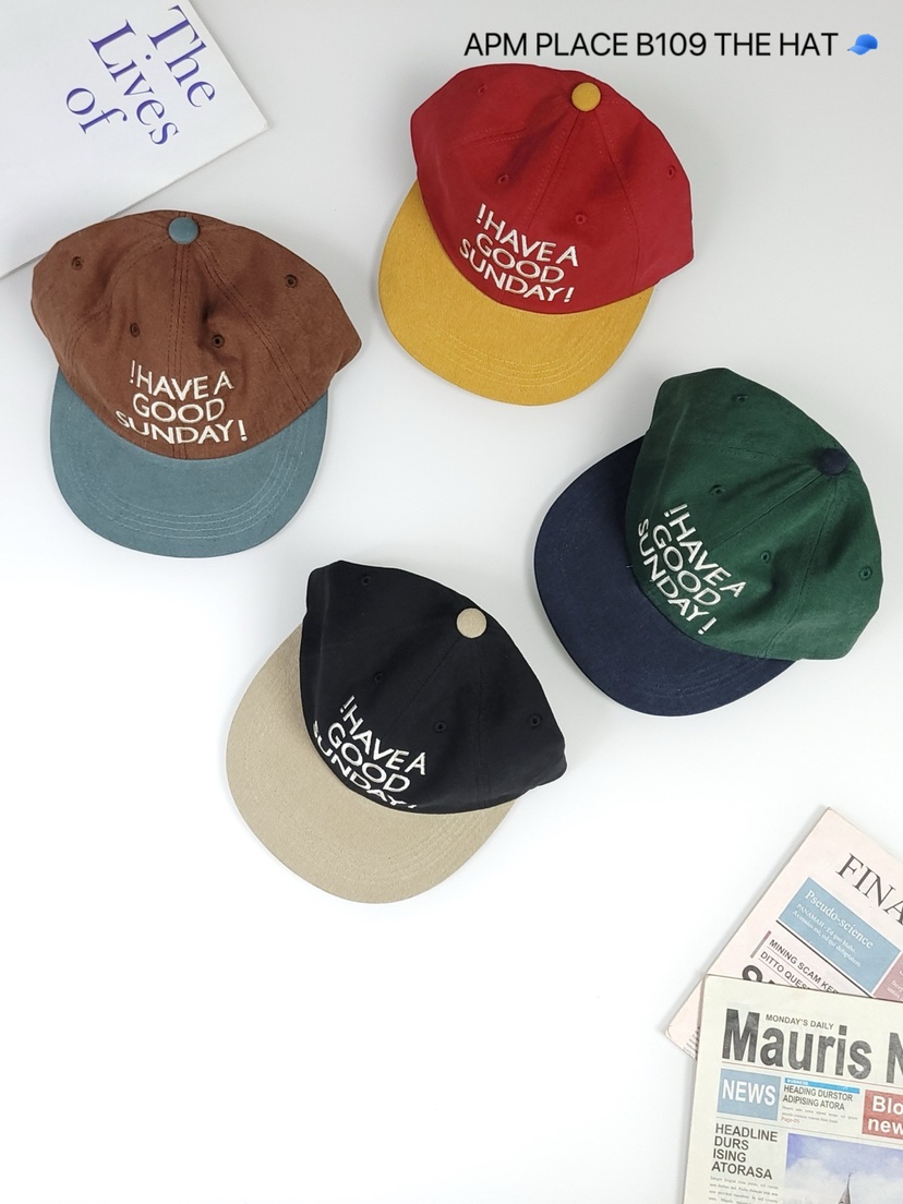 THE HAT-P韓國直郵㊣東大門實拍女裝新款25春夏熱賣休閑帽子THE HAT帽子