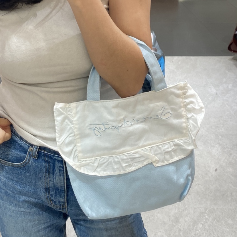 POSH BLUE韓國直郵㊣女裝新款人氣推薦熱賣休閑25春夏手提包POSH BLUE手提包