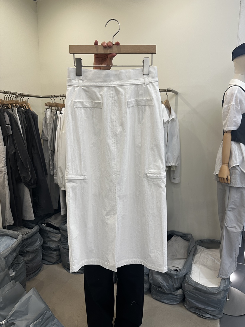 MONDAYMORING韓國直郵㊣女裝新品25春夏人氣熱賣推薦休閑長裙MONDAYMORING長裙