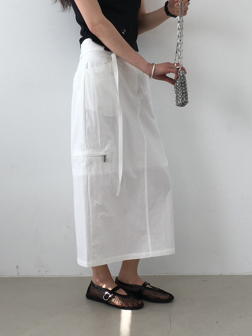 MONDAYMORING韓國直郵㊣女裝新品25春夏人氣熱賣推薦休閑長裙MONDAYMORING長裙