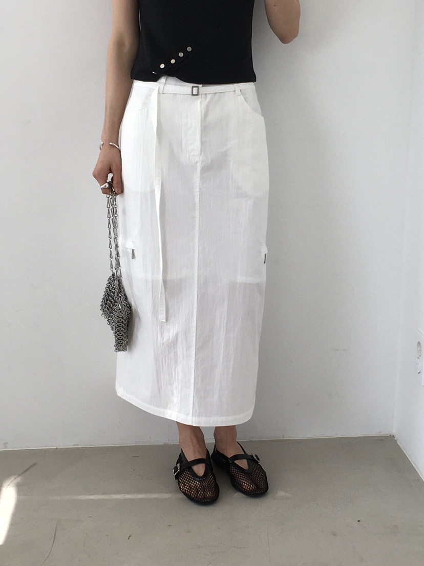 MONDAYMORING韓國直郵㊣女裝新品25春夏人氣熱賣推薦休閑長裙MONDAYMORING長裙