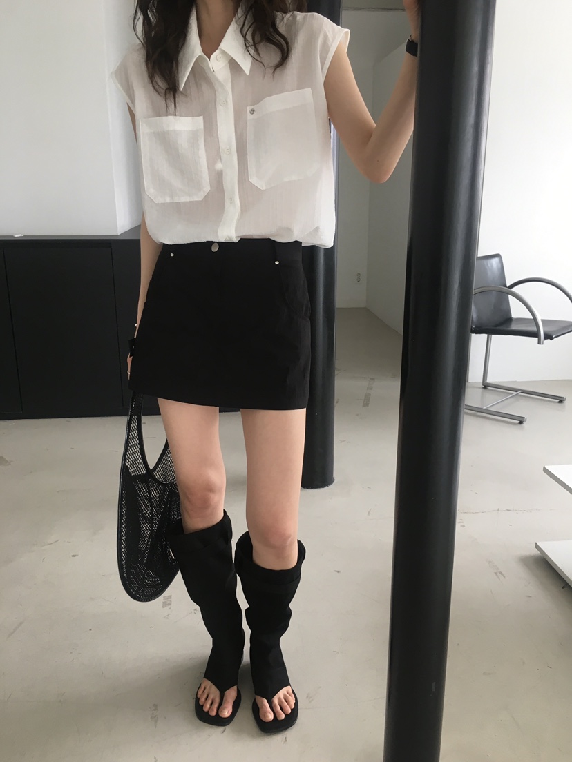MONDAYMORING韓國㊣直郵東大門代購女裝新品25春夏人氣裙褲MONDAYMORING裙褲