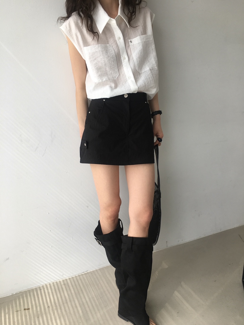 MONDAYMORING韓國㊣直郵東大門代購女裝新品25春夏人氣裙褲MONDAYMORING裙褲