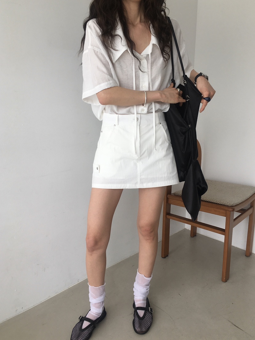 MONDAYMORING韓國㊣直郵東大門代購女裝新品25春夏人氣裙褲MONDAYMORING裙褲