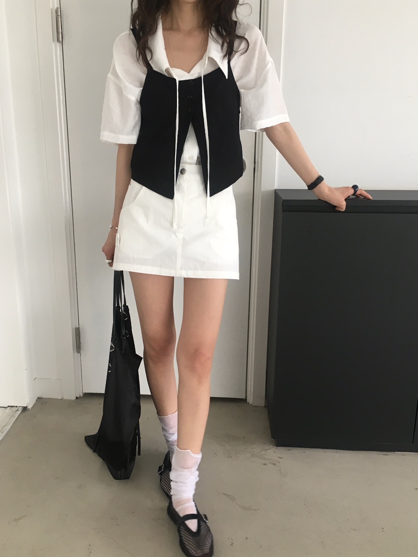 MONDAYMORING韓國㊣直郵東大門代購女裝新品25春夏人氣裙褲MONDAYMORING裙褲