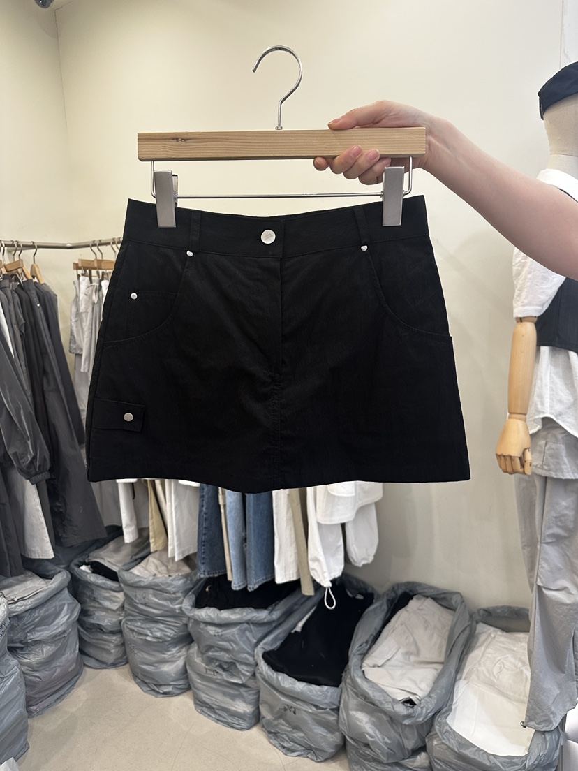 MONDAYMORING韓國㊣直郵東大門代購女裝新品25春夏人氣裙褲MONDAYMORING裙褲圖色2
