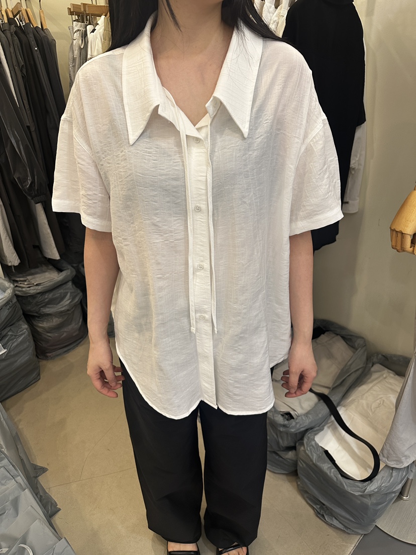 MONDAYMORING韓國直郵㊣東大門實拍女裝新品休閑襯衫蕾絲衫MONDAYMORING襯衫/蕾絲衫