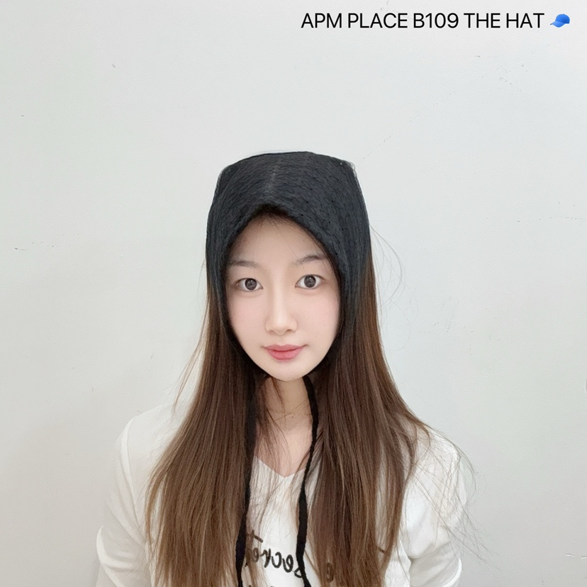 THE HAT-P韓國㊣直郵東大門代購女裝新款休閑帽子兜帽蕾絲THE HAT帽子圖色2