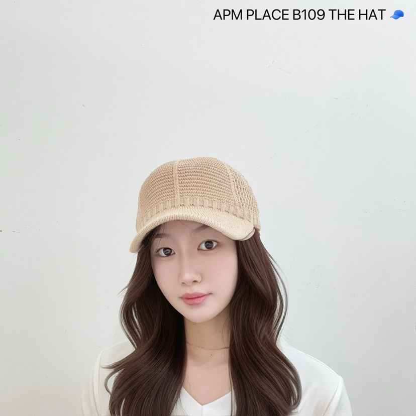 THE HAT-P韓國㊣直郵東大門代購女裝新品推薦25春夏時尚帽子THE HAT帽子圖色2