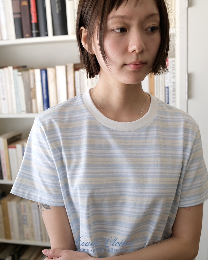 ERUME韓國直郵㊣東大門實拍女裝新款人氣時尚25春夏休閑T恤ERUMET恤