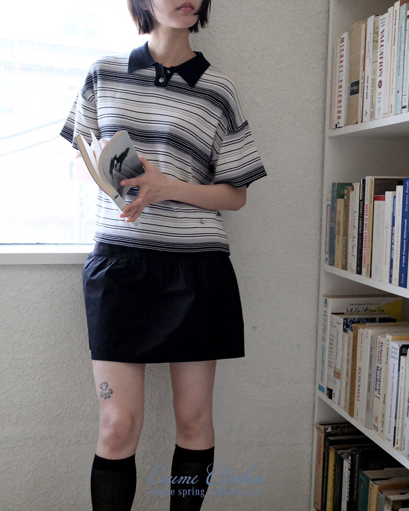 ERUME直郵韓國代購㊣女裝新品休閑熱賣時尚推薦25春夏針織衫ERUME針織衫