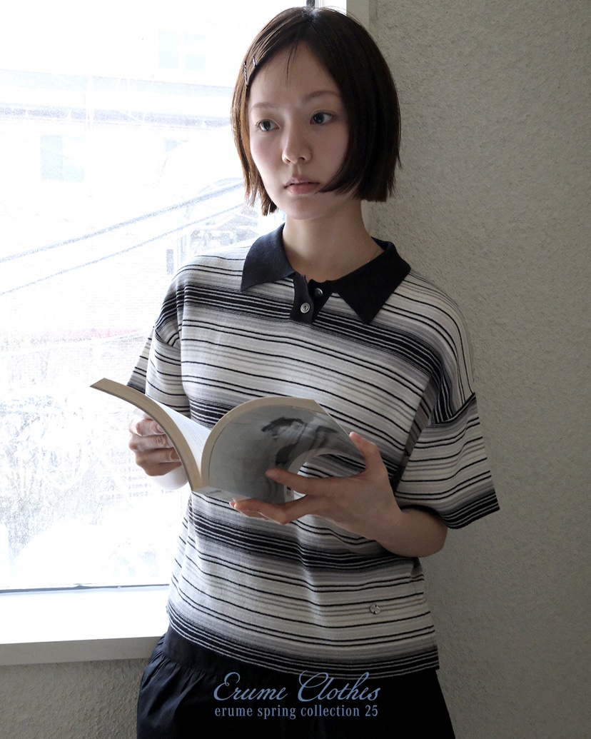 ERUME直郵韓國代購㊣女裝新品休閑熱賣時尚推薦25春夏針織衫ERUME針織衫