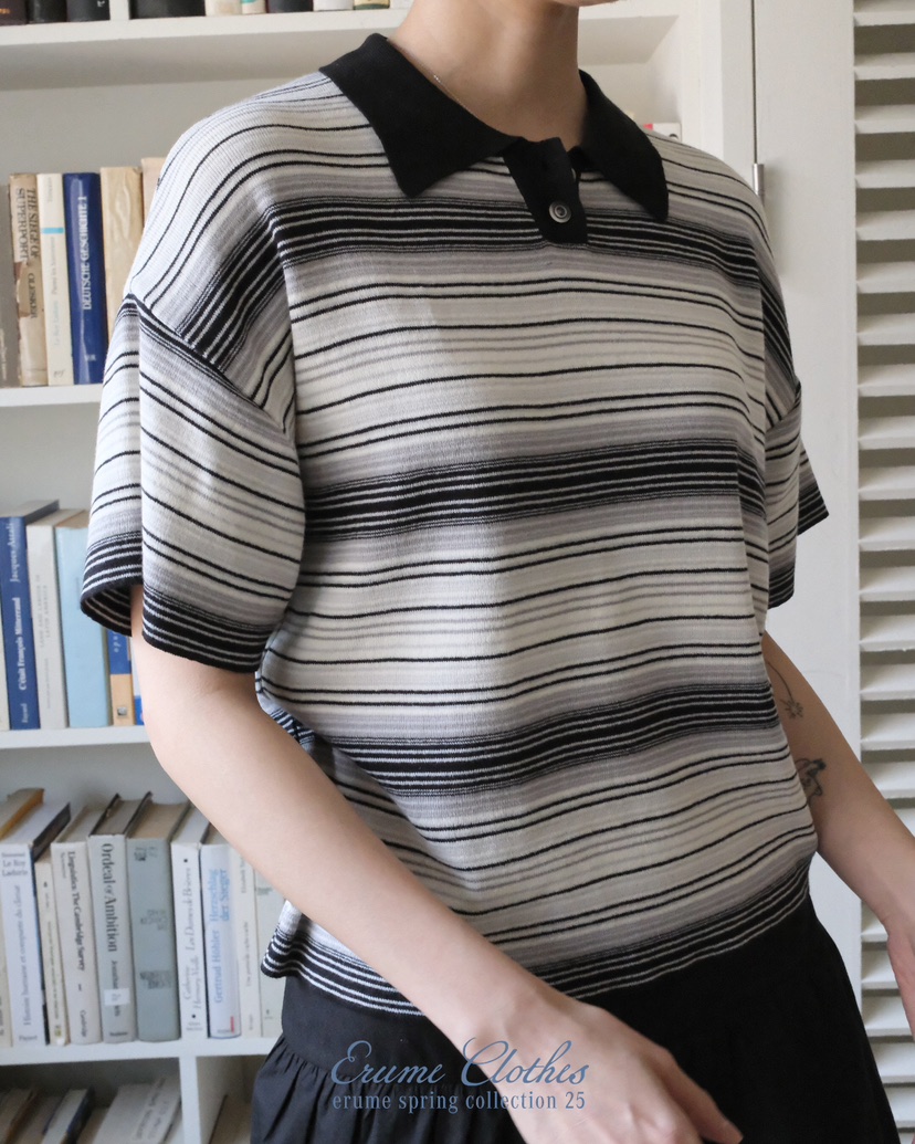 ERUME直郵韓國代購㊣女裝新品休閑熱賣時尚推薦25春夏針織衫ERUME針織衫