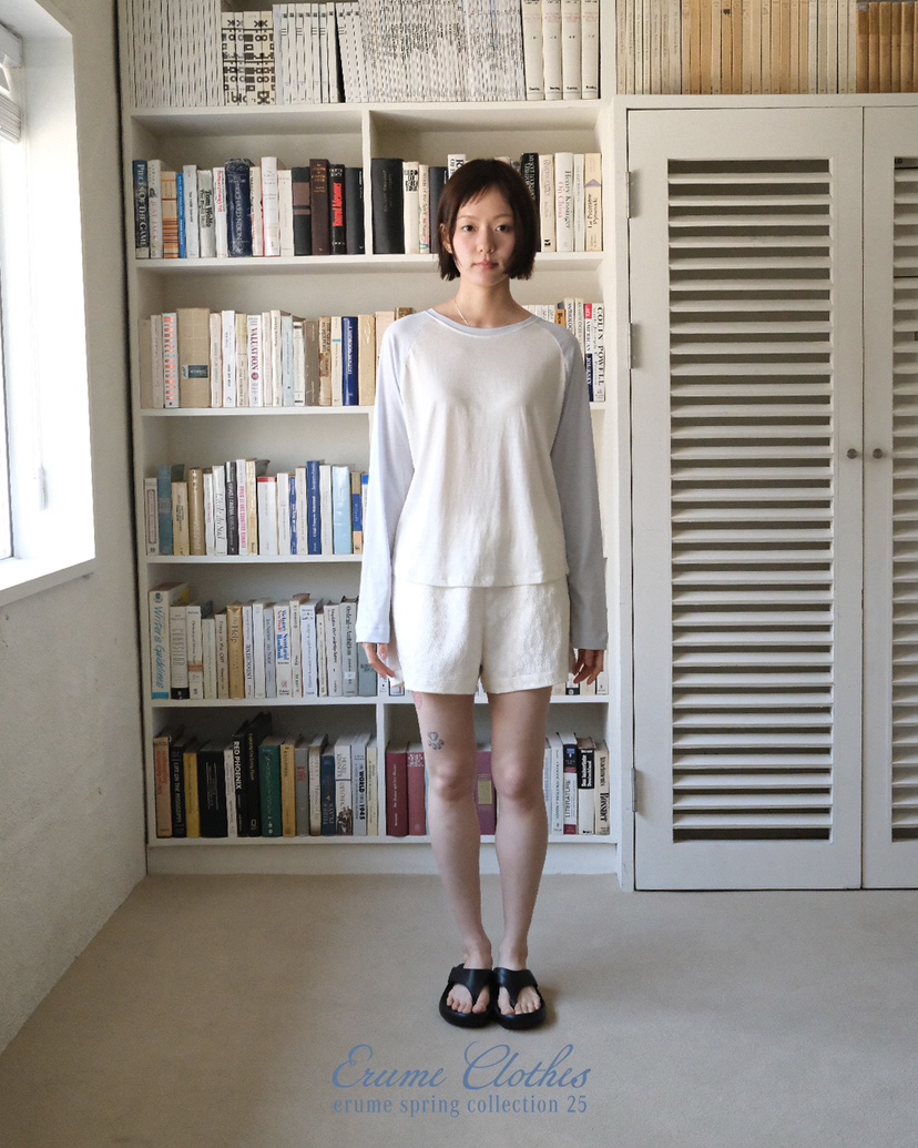 ERUME直郵韓國代購㊣女裝新款時尚熱賣25春夏人氣休閑長袖T恤ERUME長袖T恤