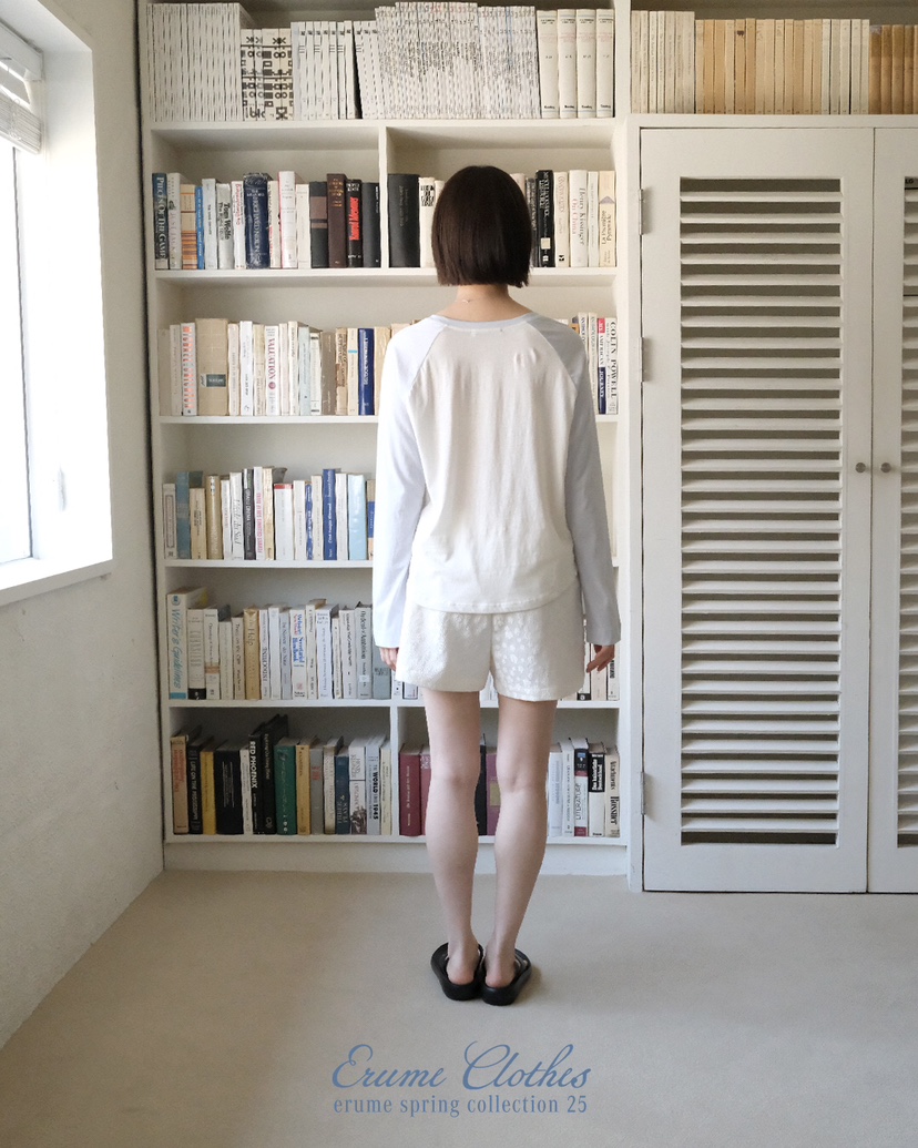 ERUME直郵韓國代購㊣女裝新款時尚熱賣25春夏人氣休閑長袖T恤ERUME長袖T恤