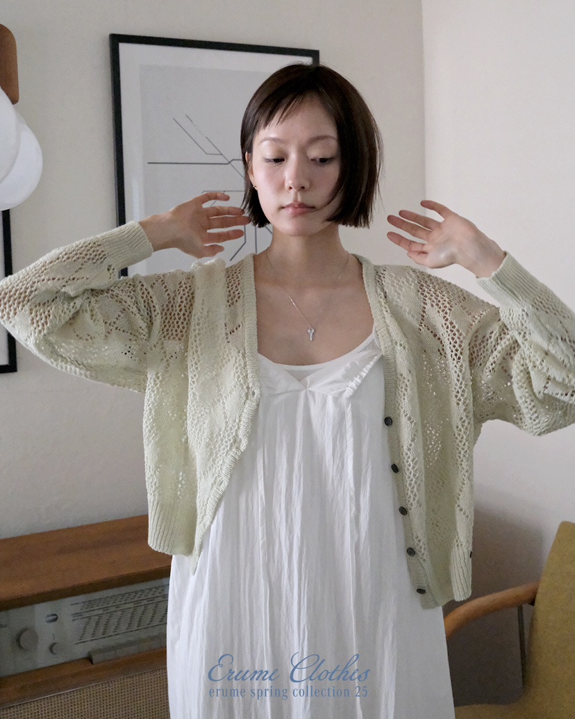 ERUME韓國直郵㊣女裝新品人氣熱賣推薦時尚休閑25春夏針織衫ERUME針織衫