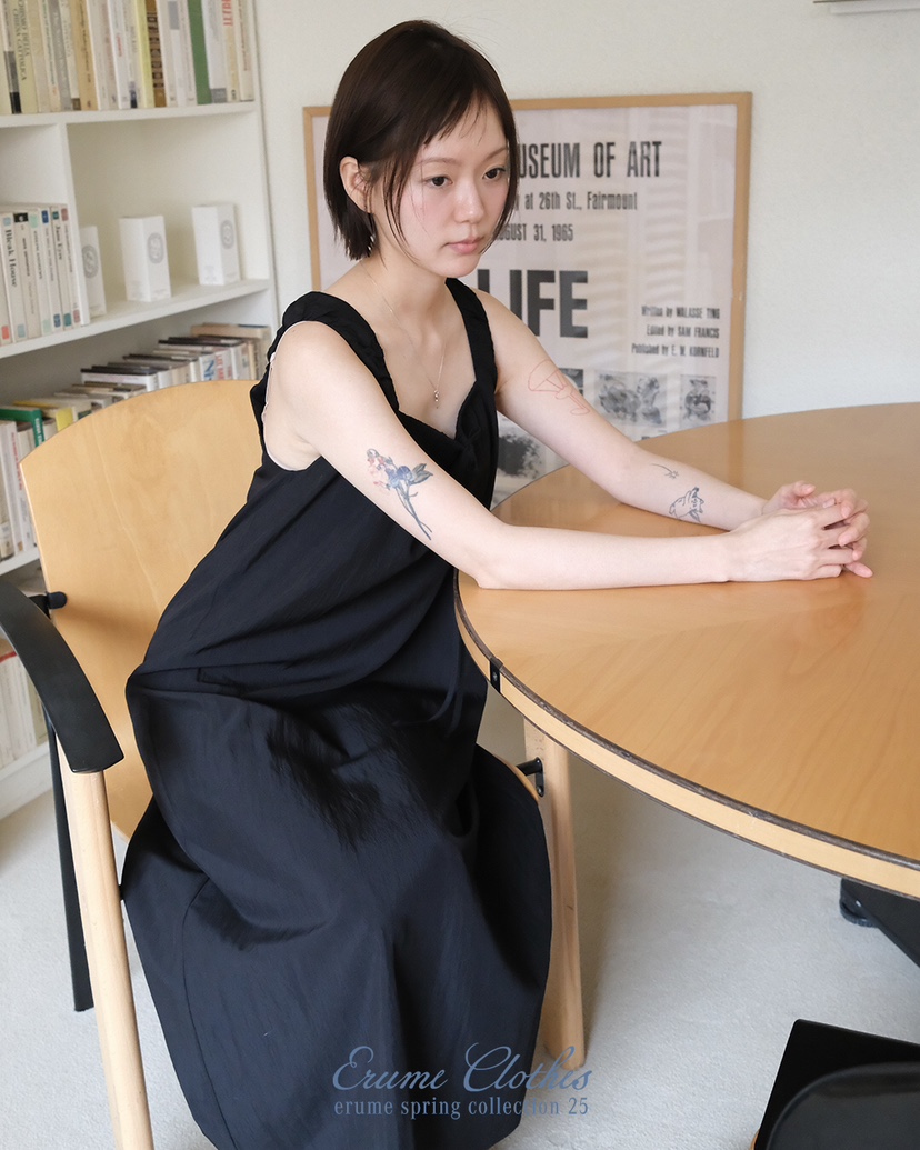 ERUME韓國直郵㊣東大門實拍女裝新品時尚休閑人氣熱賣連衣裙ERUME連衣裙
