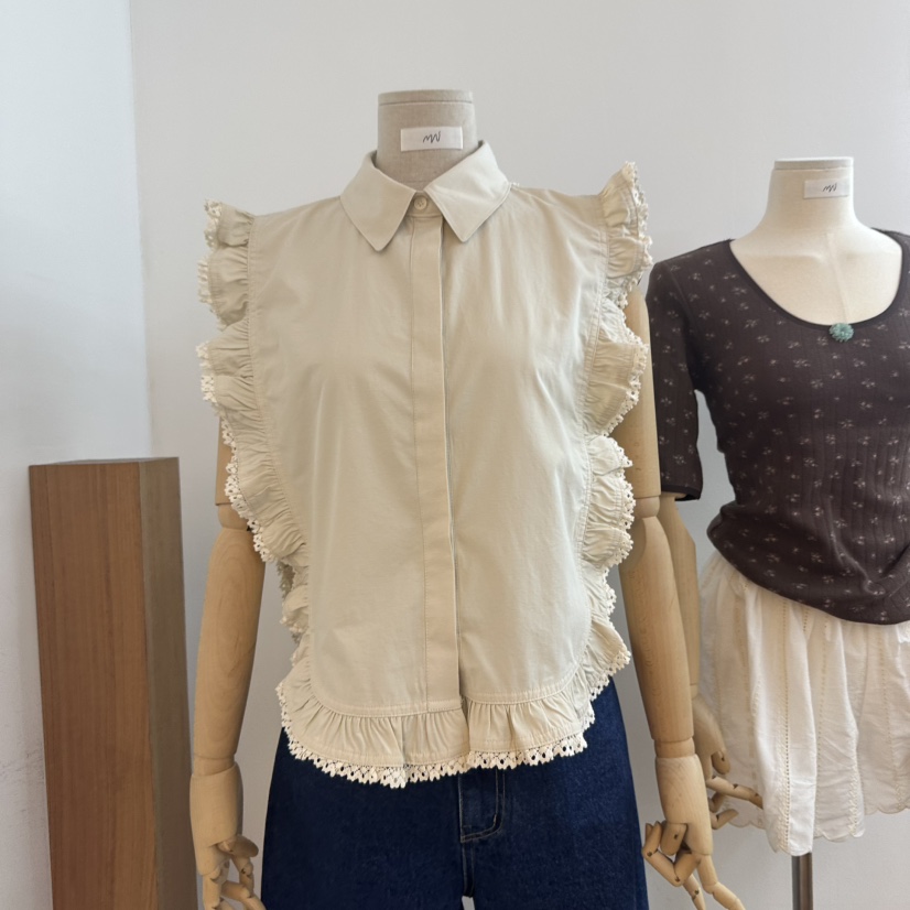 MYNAMEIS韓國直郵㊣東大門實拍女裝新品25春夏推薦休閑馬甲MYNAMEIS馬甲圖色3