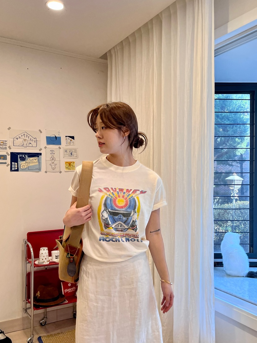 AT NOTE韓國直郵㊣東大門實拍女裝新品時尚推薦熱賣人氣T恤AT NOTET恤