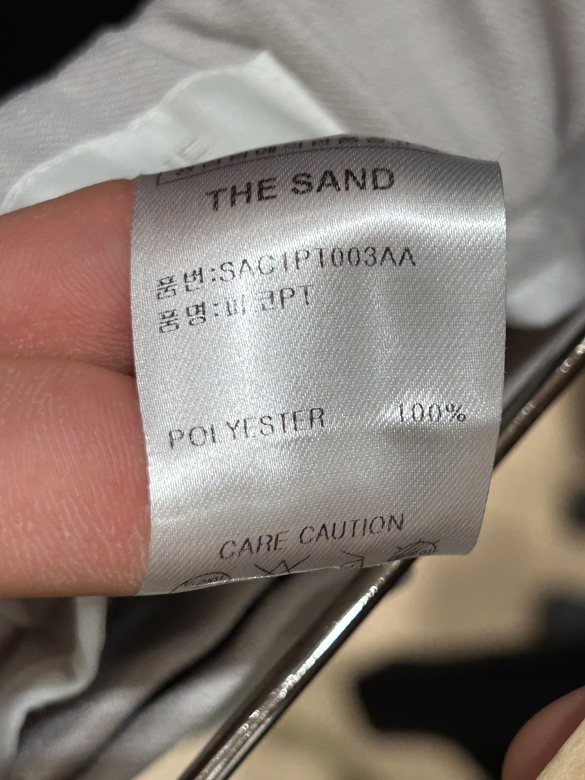 THE SAND/SAND BEIGE直郵韓國代購㊣女裝新款休閑休閑褲THE SAND/SAND BEIGE休閑褲