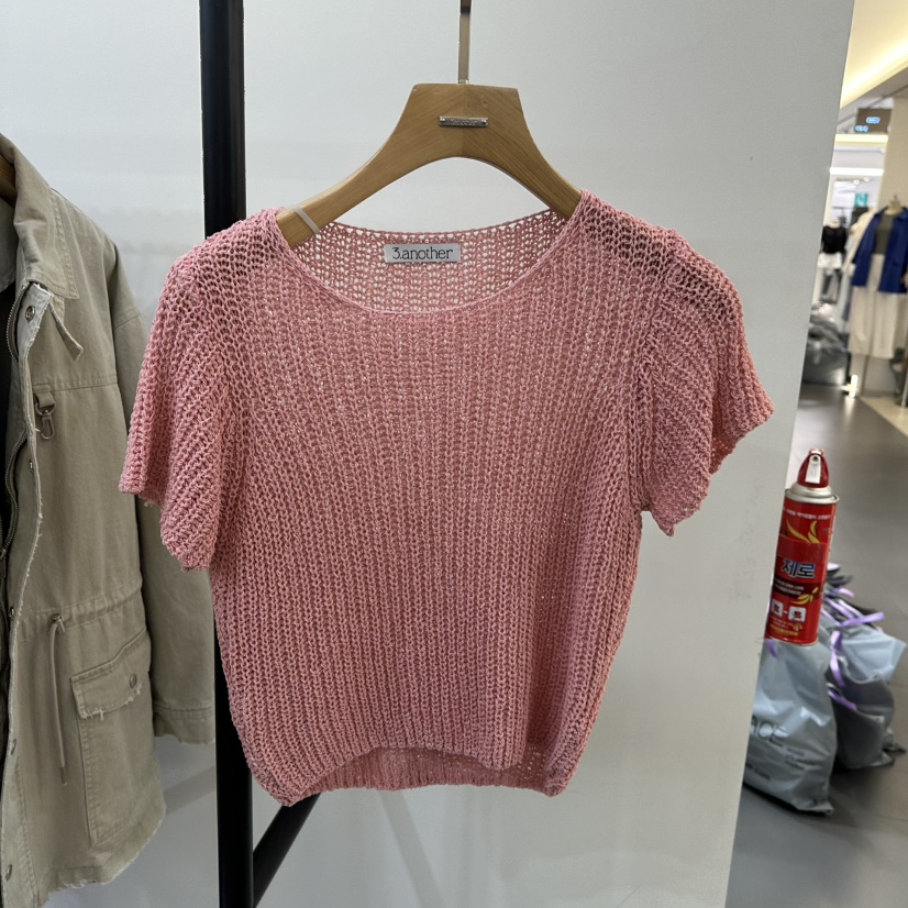 3 ANOTHER韓國㊣直郵東大門代購女裝新品推薦25春夏針織衫3 ANOTHER針織衫