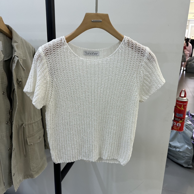 3 ANOTHER韓國㊣直郵東大門代購女裝新品推薦25春夏針織衫3 ANOTHER針織衫圖色3