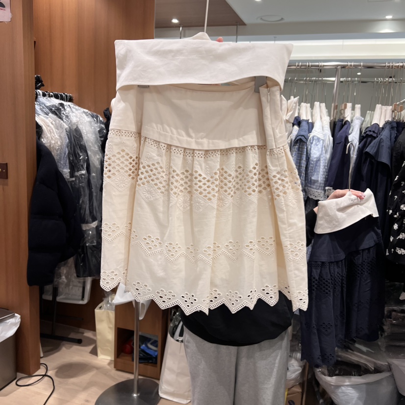 OGI韓國直郵㊣女裝新品人氣休閑時尚推薦25春夏熱賣短裙FLat OGI短裙