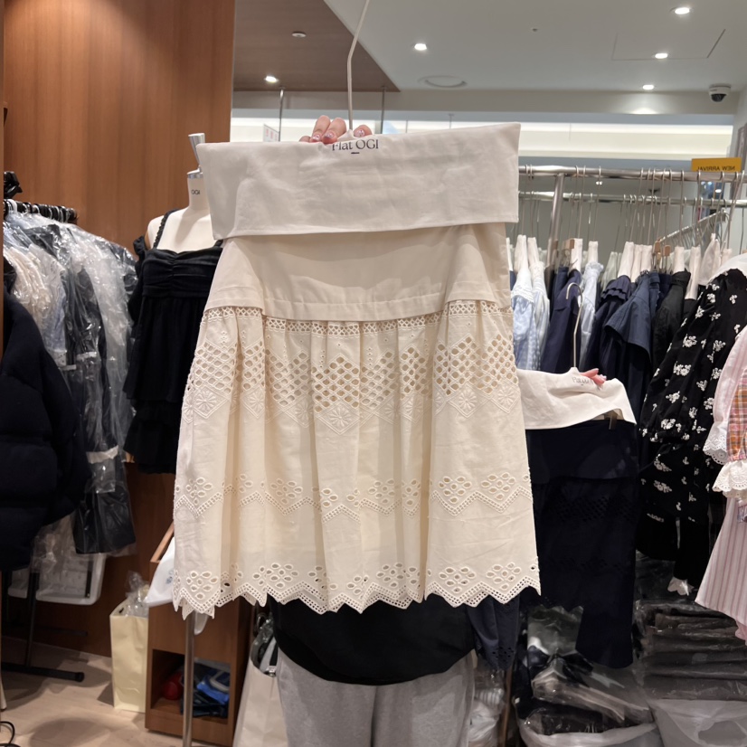 OGI韓國直郵㊣女裝新品人氣休閑時尚推薦25春夏熱賣短裙FLat OGI短裙圖色2