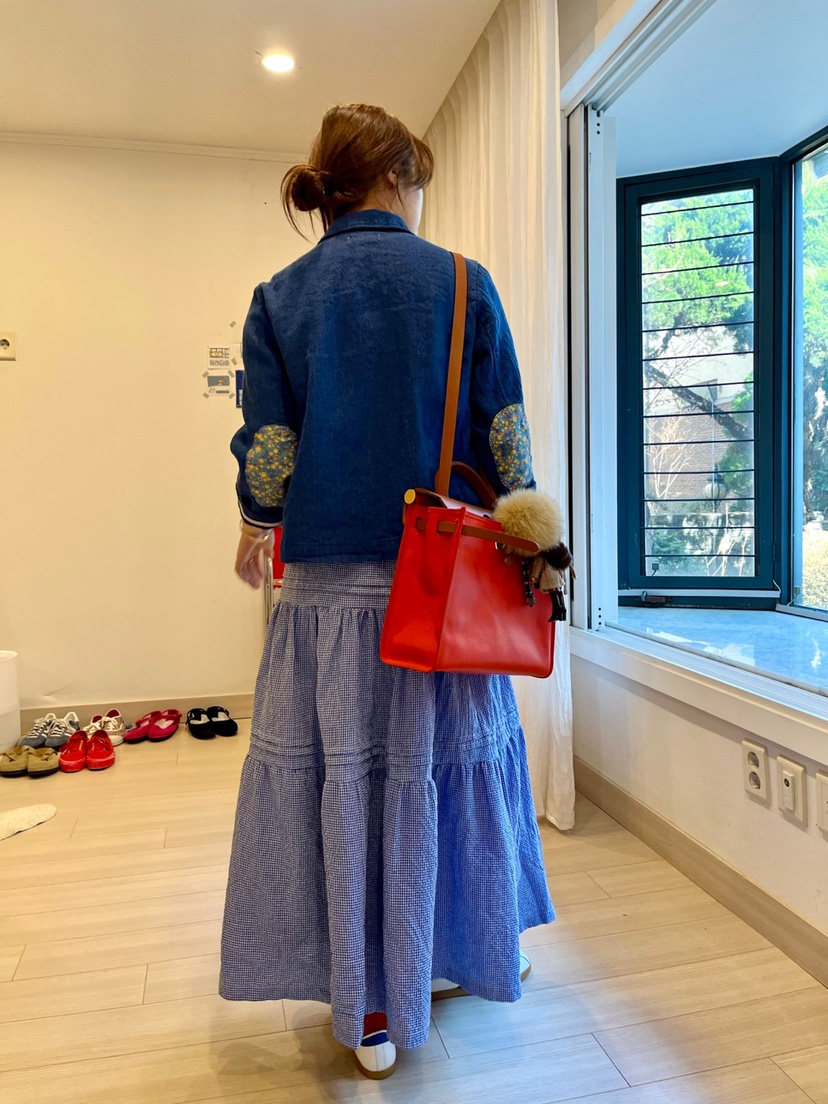 AT NOTE直郵韓國代購㊣女裝新品時尚人氣推薦夾克亞麻雙層AT NOTE夾克