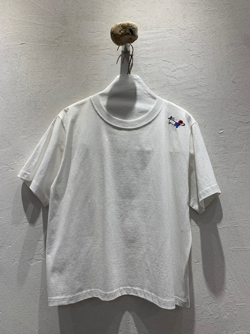 AT NOTE直郵韓國代購㊣女裝新款休閑25春夏人氣T恤刺繡貝雷AT NOTET恤