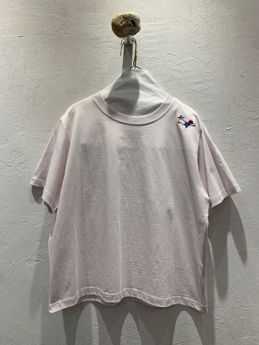 AT NOTE直郵韓國代購㊣女裝新款休閑25春夏人氣T恤刺繡貝雷AT NOTET恤圖色2