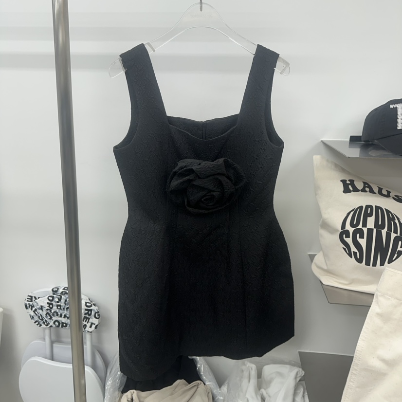TOPDRESSING直郵韓國代購㊣女裝新款熱賣25春夏人氣時尚連衣裙TOPDRESSING連衣裙圖色2