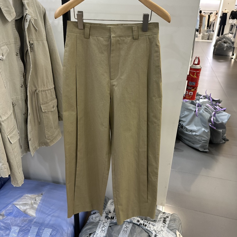 3 ANOTHER直郵韓國代購㊣女裝新品25春夏熱賣休閑人氣休閑褲3 ANOTHER休閑褲圖色2