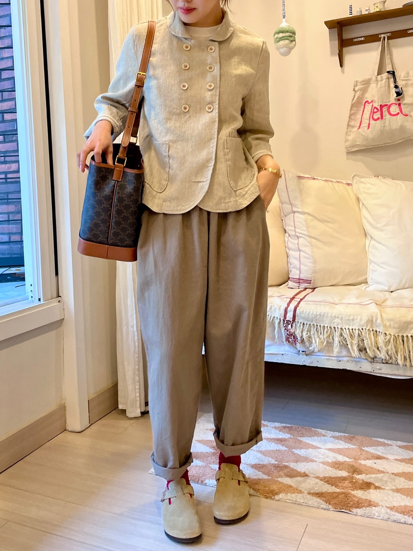 AT NOTE韓國直郵㊣東大門實拍女裝新品人氣時尚休閑休閑褲AT NOTE休閑褲
