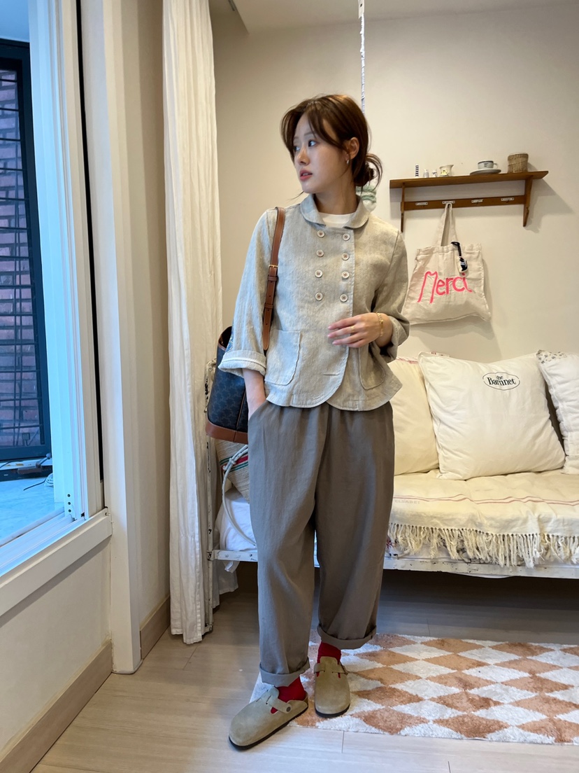 AT NOTE韓國直郵㊣東大門實拍女裝新品人氣時尚休閑休閑褲AT NOTE休閑褲
