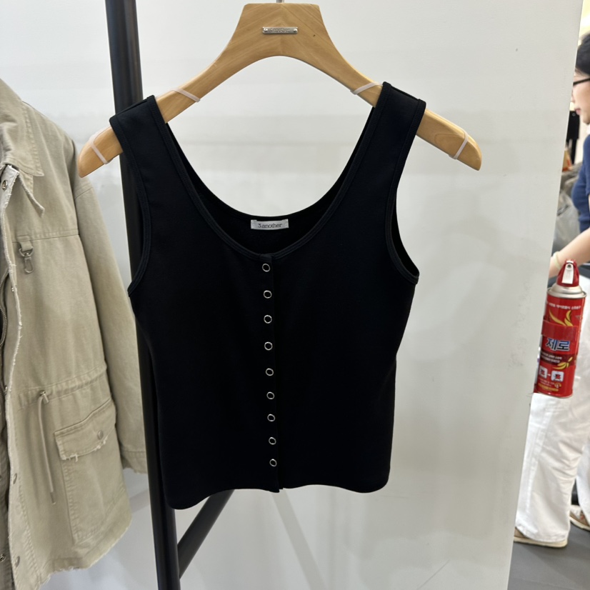 3 ANOTHER韓國直郵㊣女裝新品休閑熱賣25春夏推薦吊帶背心3 ANOTHER吊帶/背心圖色3