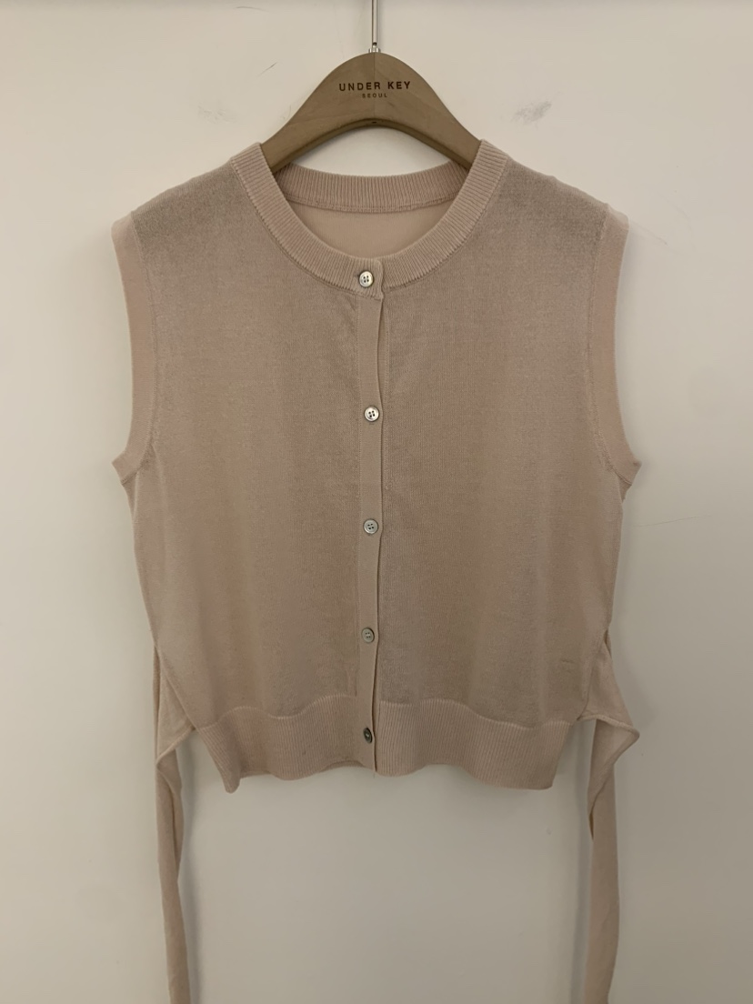 UNDER KEY韓國㊣直郵東大門代購女裝新款25春夏休閑熱賣馬甲UNDER KEY馬甲