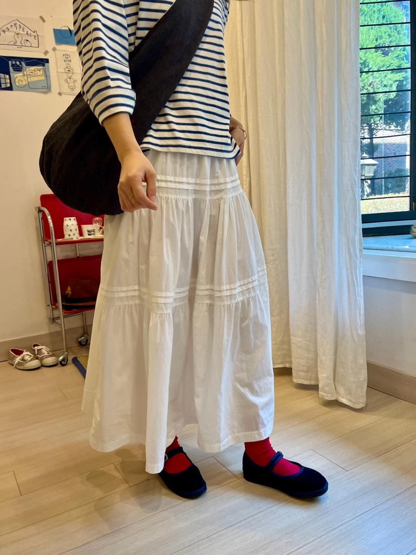 AT NOTE韓國直郵㊣女裝新款推薦25春夏熱賣時尚休閑人氣長裙AT NOTE長裙